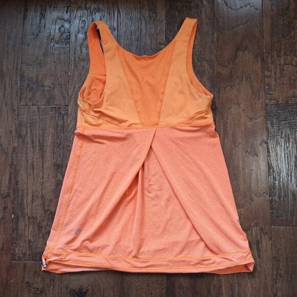 Lululemon Pizzaz Orange Ta Ta Topper Tank Top sz 6 W1C50S - Picture 4 of 8